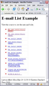 E-Mail List Aggregator